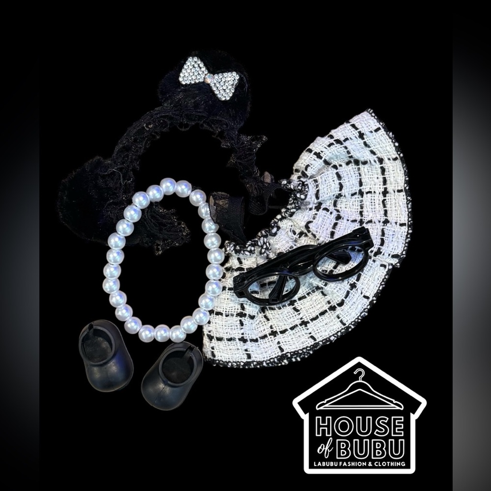 Labubu Clothing Set - White